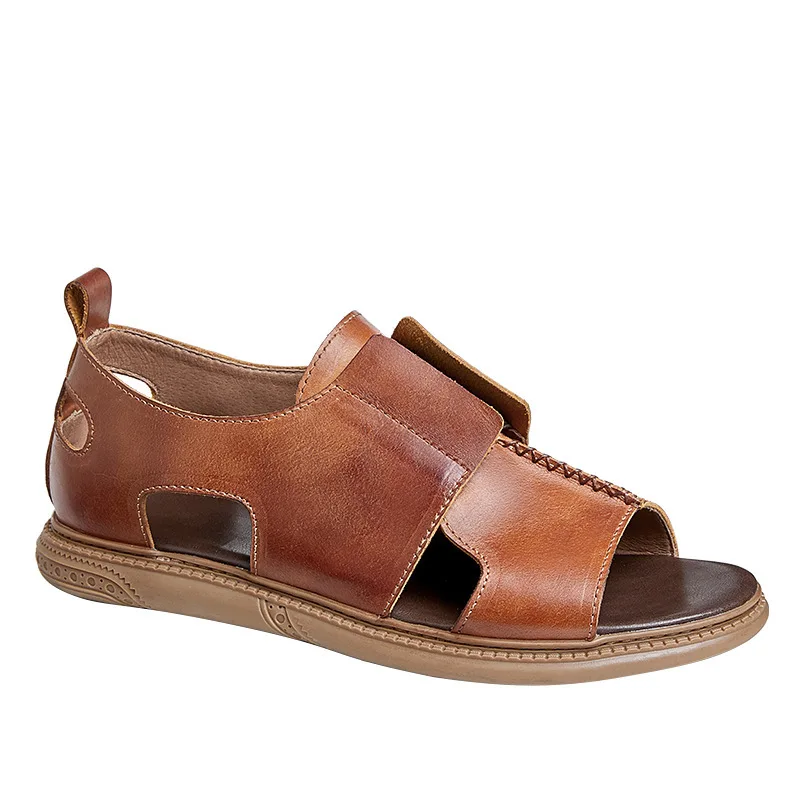 Flip Flops Casual Shoes Roman Sandals Men High Quality Genuine Leather Summer Sandals All-match Cowhide Beach Outdoor Anti-skid
Flip Flops Casual Shoes Roman Sandals Men High Quality Genuine Leather Summer Sandals All-match Cowhide Beach Outdoor Anti-skid