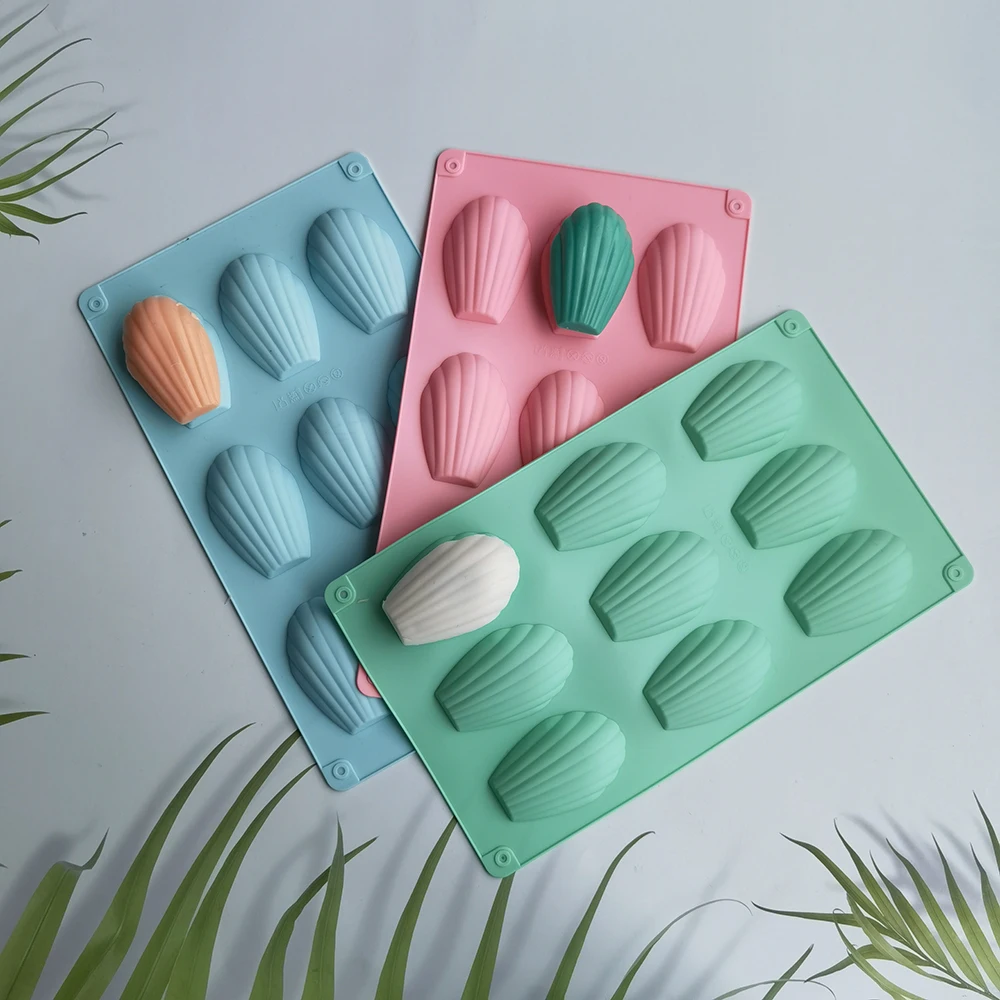 9 Cavities Madeleine Silicone Cake Mold Shell Biscuit Cake Handmade Soap Mold Tray Non Stick Silicone Bakeware Mould
9 Cavities Madeleine Silicone Cake Mold Shell Biscuit Cake Handmade Soap Mold Tray Non Stick Silicone Bakeware Mould