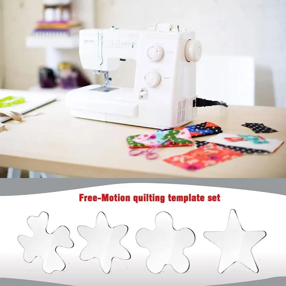 Practical Sewing Cutting Rulers Transparent Flower Quilting Ruler Plum blossom Acrylic Patchwork Ruler Template Beginners
Practical Sewing Cutting Rulers Transparent Flower Quilting Ruler Plum blossom Acrylic Patchwork Ruler Template Beginners