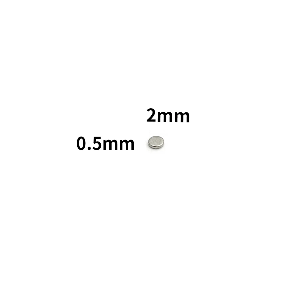 5-1000Pcs Small Round Magnet 2*0.5mm Neodymium Powerful Magnetic Permanent Magnet mini Disc magnet for sound field electronics
5-1000Pcs Small Round Magnet 2*0.5mm Neodymium Powerful Magnetic Permanent Magnet mini Disc magnet for sound field electronics