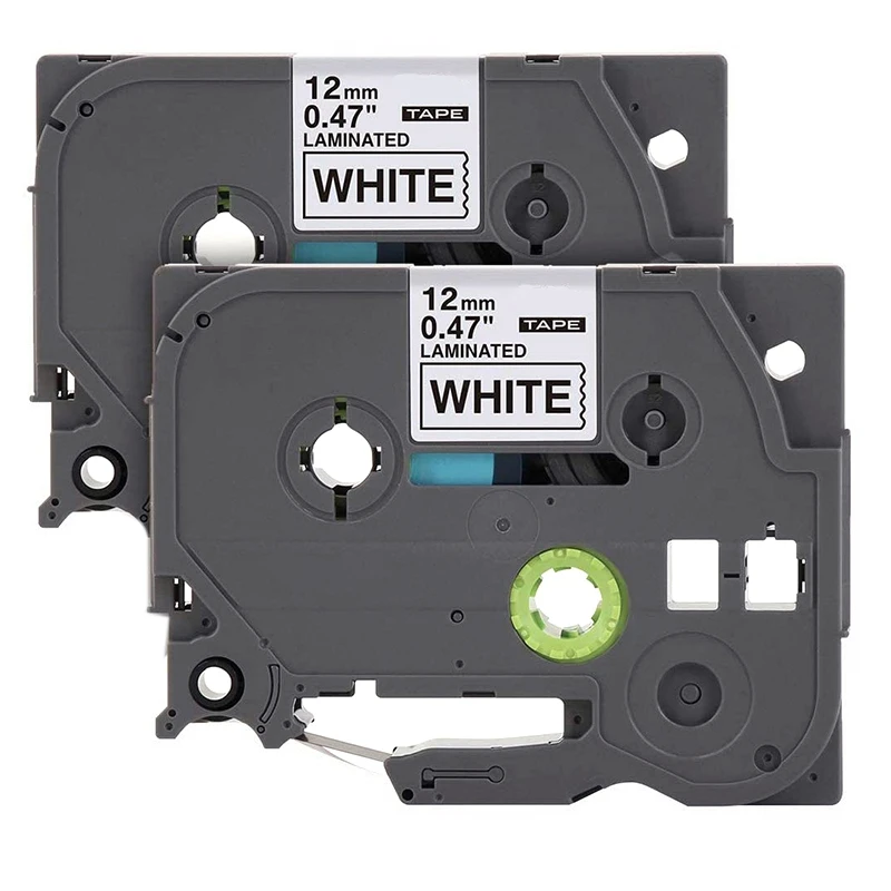 Label Tape Replacement For Brother P-Press Tze Label Tape 12Mm 0.47 Inch Laminated 26.2 Feet Black On White(8M),2-Pack
Label Tape Replacement For Brother P-Press Tze Label Tape 12Mm 0.47 Inch Laminated 26.2 Feet Black On White(8M),2-Pack