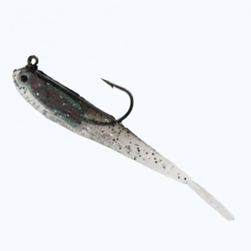 Fishing Lures Grey soft fish 2.35g75mm bag lead hook soft fish bait 6.5g Luya bait pesca equipamentos fishing accessories New
Fishing Lures Grey soft fish 2.35g75mm bag lead hook soft fish bait 6.5g Luya bait pesca equipamentos fishing accessories New