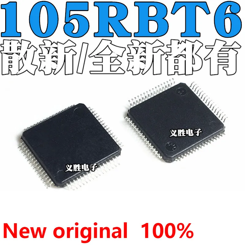 New and original STM32F105RBT6 Microcontroller, 32-bit chip LQFP64 Single chip microcomputer, micro controller MCU, flash memor
New and original STM32F105RBT6 Microcontroller, 32-bit chip LQFP64 Single chip microcomputer, micro controller MCU, flash memor