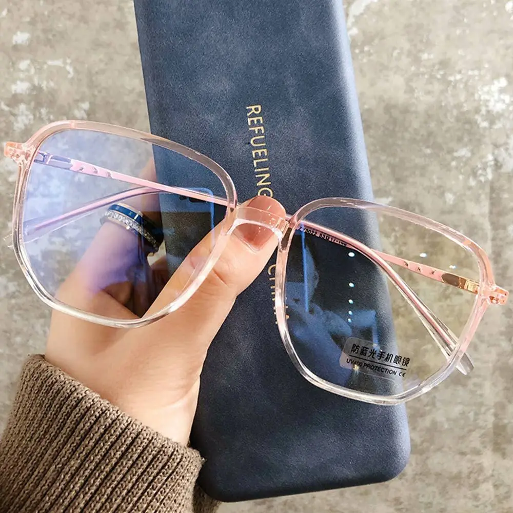 Women Portable Durable Eye Protection Ultra Light Frame Oversized Eyeglasses Anti-Blue Light Glasses Computer Goggles
Women Portable Durable Eye Protection Ultra Light Frame Oversized Eyeglasses Anti-Blue Light Glasses Computer Goggles