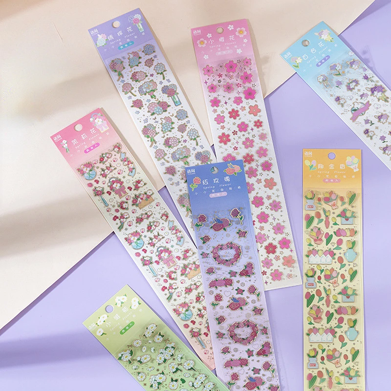 8pcs PET Sticker Small Garden Flower Series Gold Silver Stamping DIY Stickers Photocard Journaling Scrapbook Deco Sticker A110
8pcs PET Sticker Small Garden Flower Series Gold Silver Stamping DIY Stickers Photocard Journaling Scrapbook Deco Sticker A110