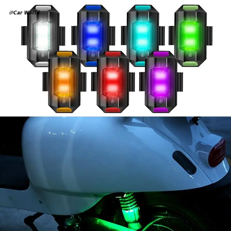 Motorcycle Flash LED Position Wireless Light Mini 7 Colors Turn Signal USB Charging Cables Strobe Lighting Warning Light
Motorcycle Flash LED Position Wireless Light Mini 7 Colors Turn Signal USB Charging Cables Strobe Lighting Warning Light