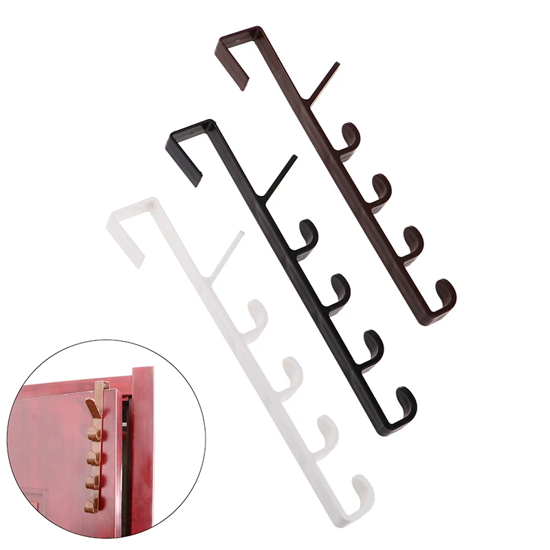 1pc Plastic Creative Multi-purpose Five-segment Hook Towel Coat No Trace Hook Hanger Home Storage Bedroom Door Hanger
1pc Plastic Creative Multi-purpose Five-segment Hook Towel Coat No Trace Hook Hanger Home Storage Bedroom Door Hanger