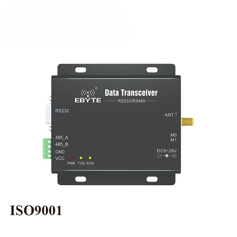 Lora 170Mhz 30dBm 8km Wireless Data Transceiver Modem RS232 RS485 Transmitter and Receiver CDEBYTE E90-DTU(170L30)
Lora 170Mhz 30dBm 8km Wireless Data Transceiver Modem RS232 RS485 Transmitter and Receiver CDEBYTE E90-DTU(170L30)