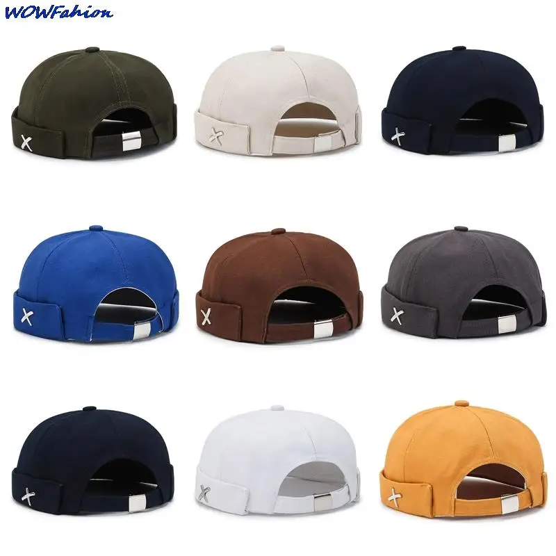 Label Beanie Hat Brimless Vintage Street Style Dome Hat Hip Hop Hats Women Men Skullies Cap Adjustable Solid Color Docker Hat
Label Beanie Hat Brimless Vintage Street Style Dome Hat Hip Hop Hats Women Men Skullies Cap Adjustable Solid Color Docker Hat