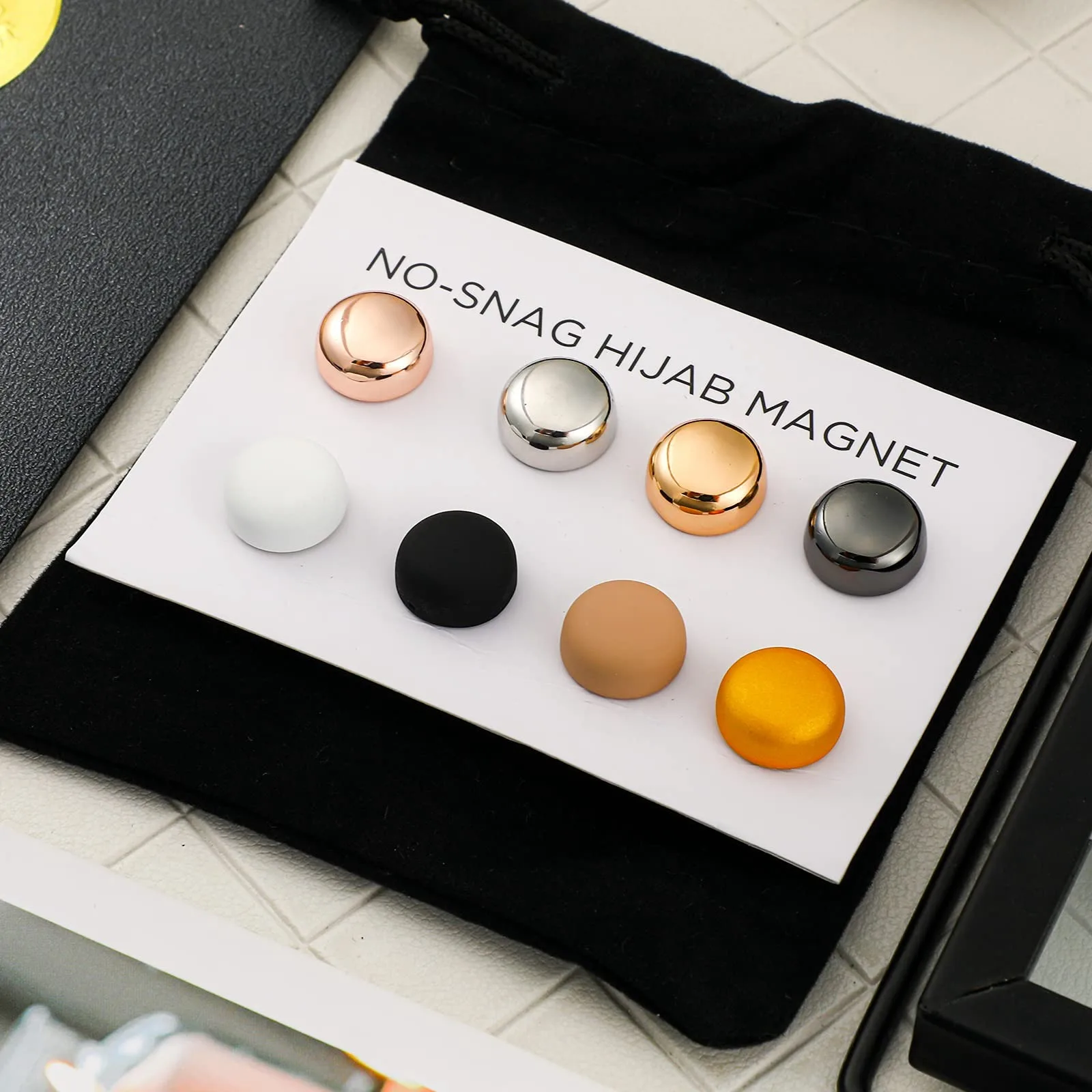 8 Pcs Hijab Magnetic Pins,Strength Magnetic Hijab Pins Buttons for Women Multi-Use Colorful Scarf Small Magnetic Hijab
8 Pcs Hijab Magnetic Pins,Strength Magnetic Hijab Pins Buttons for Women Multi-Use Colorful Scarf Small Magnetic Hijab