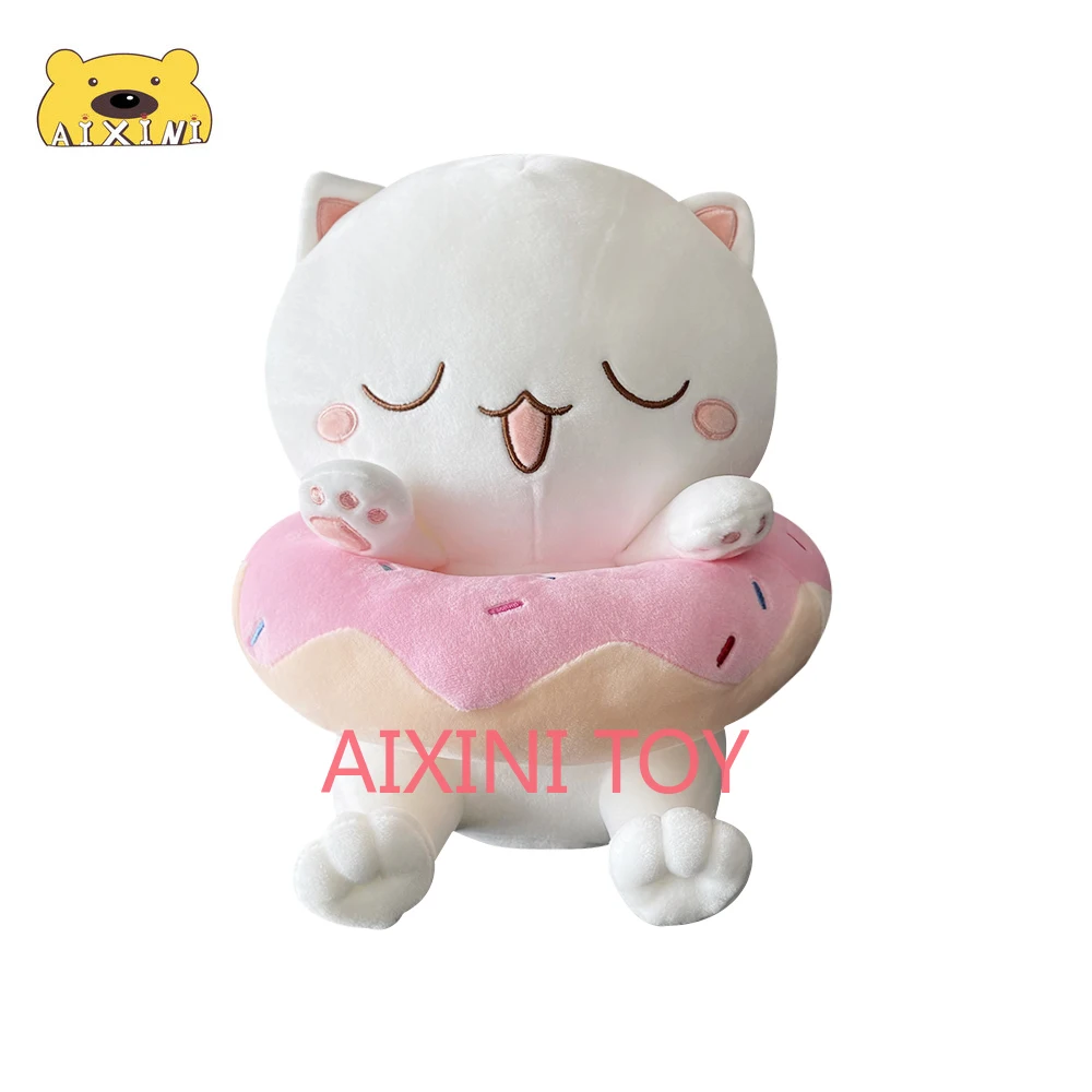 Kawaii Pushie Donut, плюшевая игрушечная кошка, милые подушки, мягкая подушка, подарок на день рождения, аниме, кольцо для плавания, мягкие животные
Kawaii Pushie Donut, плюшевая игрушечная кошка, милые подушки, мягкая подушка, подарок на день рождения, аниме, кольцо для плавания, мягкие животные