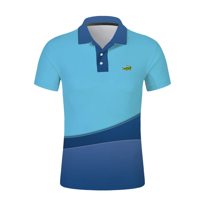 Fashion Brand Summer Men's Polos Shirts Short Sleeve Casual Polos Homme Sports-Tees Male Clothes Lapel Man's Polo Tops
Fashion Brand Summer Men's Polos Shirts Short Sleeve Casual Polos Homme Sports-Tees Male Clothes Lapel Man's Polo Tops