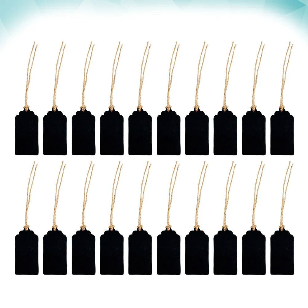 20pcs Hanging Tags Blackbord Double-sided Craft Tags Gift Tags Craft Hanging Tags
20pcs Hanging Tags Blackbord Double-sided Craft Tags Gift Tags Craft Hanging Tags