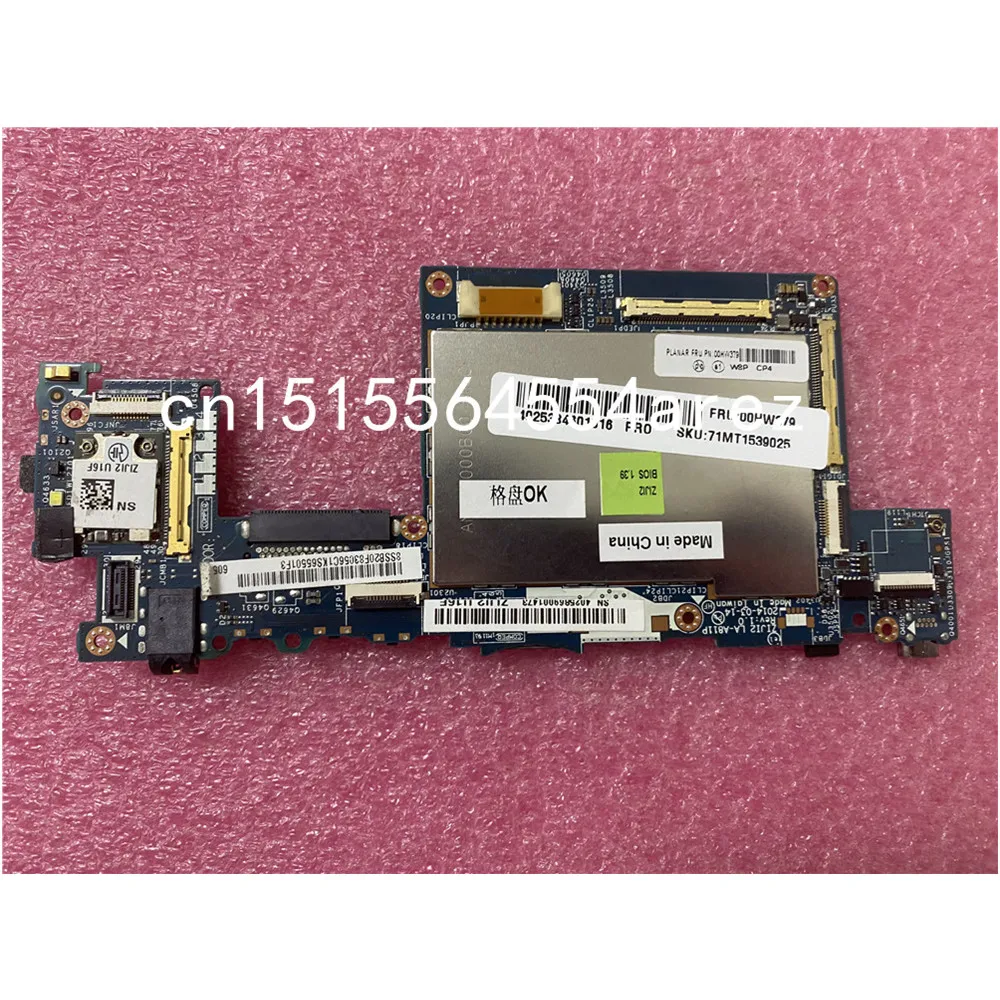 Оригинальная материнская плата для ноутбука Lenovo ThinkPad 10 тип 20C1 20C3 материнская плата W8P,Z3795,4 Гб, 128 ГБ, WWAN,64 00HW379
Оригинальная материнская плата для ноутбука Lenovo ThinkPad 10 тип 20C1 20C3 материнская плата W8P,Z3795,4 Гб, 128 ГБ, WWAN,64 00HW379