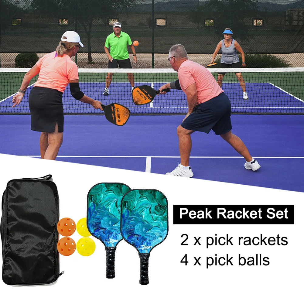 Balls Pickleball Paddle 2 Rackets 4 Balls Carbon Fiber Game Supplies Pickleball Paddles Pickleball Set Brand New
Balls Pickleball Paddle 2 Rackets 4 Balls Carbon Fiber Game Supplies Pickleball Paddles Pickleball Set Brand New