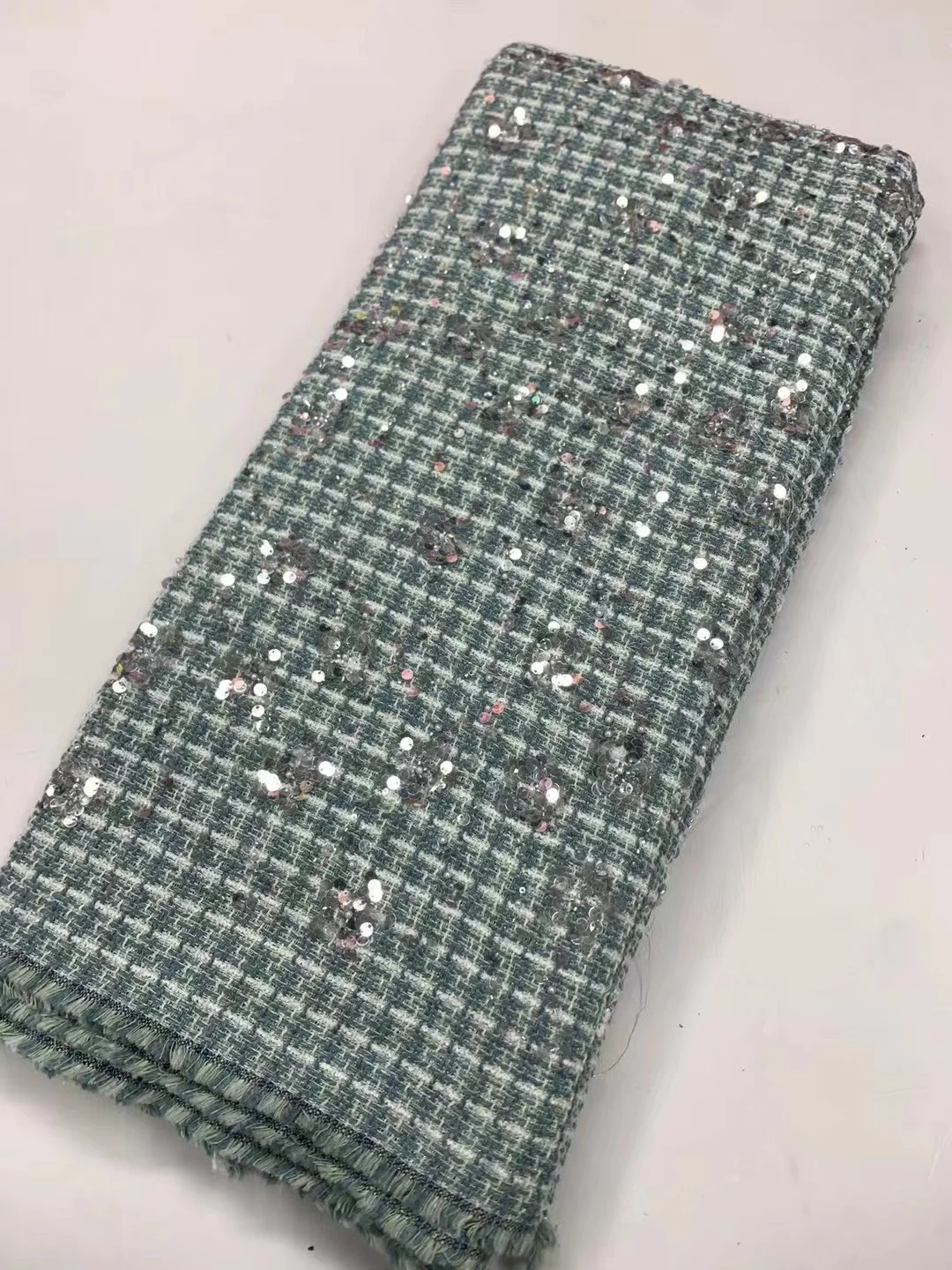 African Lace Fabric 2023 High Quality French Mesh Lace Fabric With Sequins Nigerian Lace Fabrics For Wedding Dress
African Lace Fabric 2023 High Quality French Mesh Lace Fabric With Sequins Nigerian Lace Fabrics For Wedding Dress