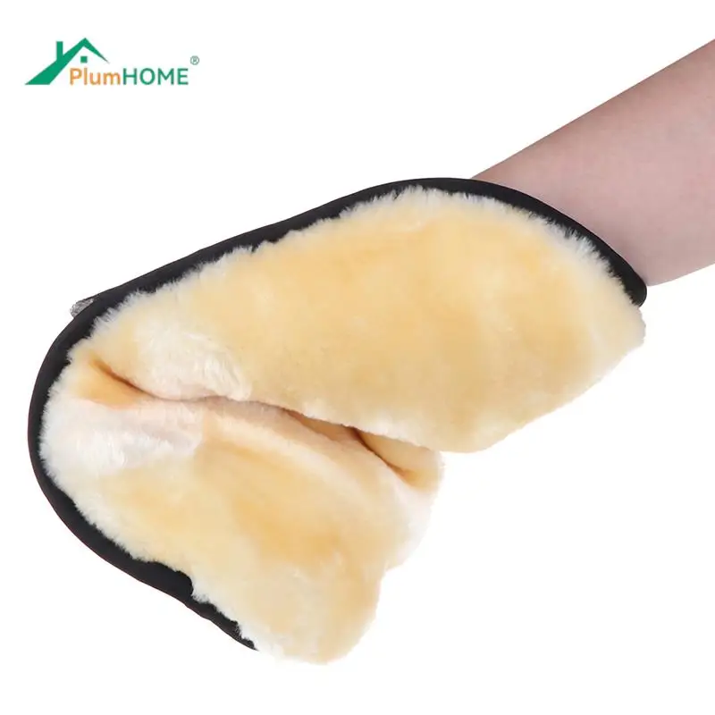 1 шт., домашние перчатки для уборки от пыли, домашние перчатки из кораллового флиса и бархата, перчатки для мытья автомобиля с губкой, водонепроницаемая ткань