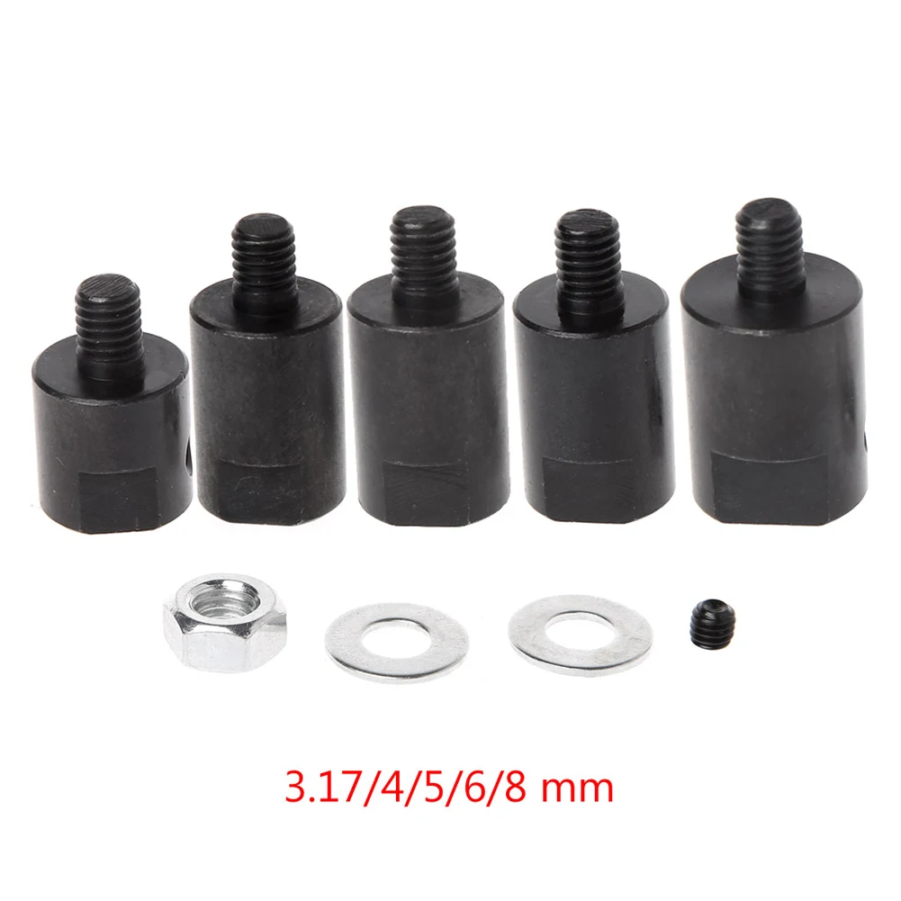 3.17/4/5/6/8mm Axle Motor Shaft Coupler Sleeve Saw Blade Coupling Chuck Adapter Arbor Mandrel Connector Adaptor Cutting Tool
3.17/4/5/6/8mm Axle Motor Shaft Coupler Sleeve Saw Blade Coupling Chuck Adapter Arbor Mandrel Connector Adaptor Cutting Tool