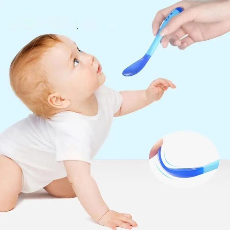 8/3/1pcs Infant Feeding Spoon Heat Sensing SpoonBaby Weaning Silicone Head Tableware Baby Feeding Spoons
8/3/1pcs Infant Feeding Spoon Heat Sensing SpoonBaby Weaning Silicone Head Tableware Baby Feeding Spoons