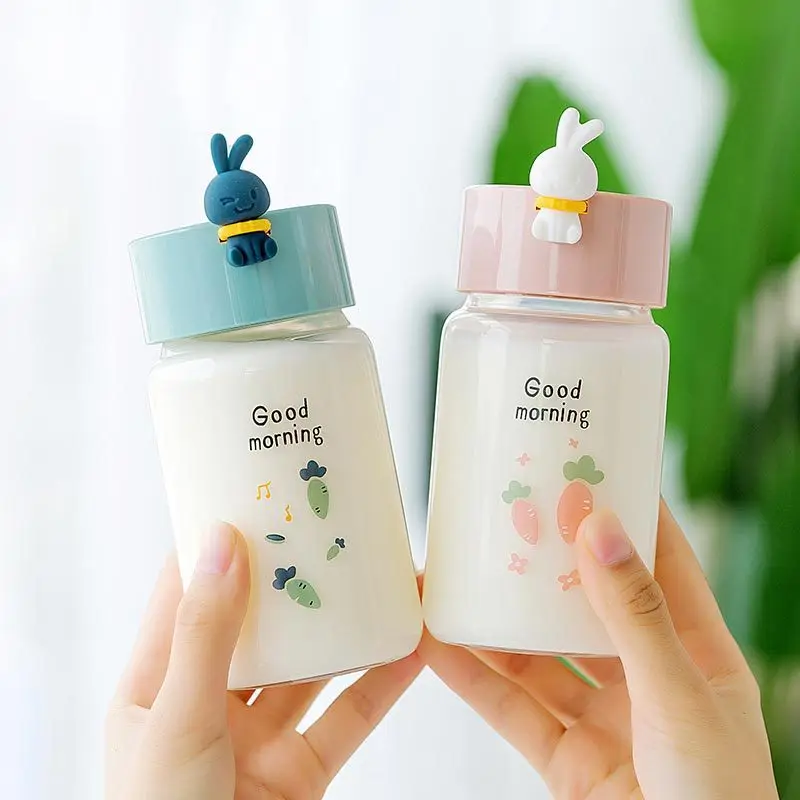 340ml Portable Glass Water Bottle with Lid Cute Outdoor Direct Drinking Sport Water Bottle Bike Climbing Leakproof Drinkware
340ml Portable Glass Water Bottle with Lid Cute Outdoor Direct Drinking Sport Water Bottle Bike Climbing Leakproof Drinkware