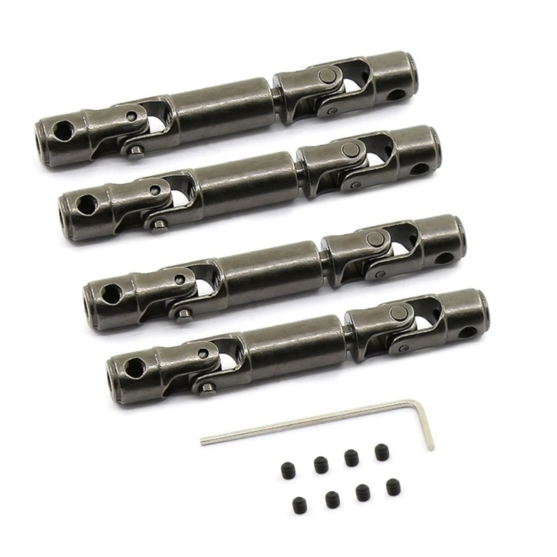 4Pcs Metal CVD Drive Shaft for WPL D12 C24 C34 B14 B24 B16 B36 MN D90 MN99S RC Car Parts Upgrade Accessories
4Pcs Metal CVD Drive Shaft for WPL D12 C24 C34 B14 B24 B16 B36 MN D90 MN99S RC Car Parts Upgrade Accessories