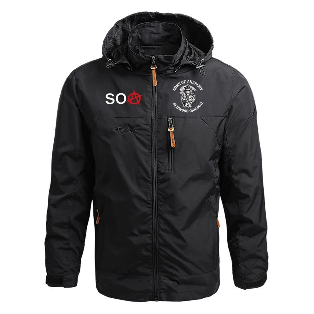 2022 Sons Of Anarchy SOA Samcro Printing England Style Movement Fitness Windproof Style Men Zipper Jacket
2022 Sons Of Anarchy SOA Samcro Printing England Style Movement Fitness Windproof Style Men Zipper Jacket