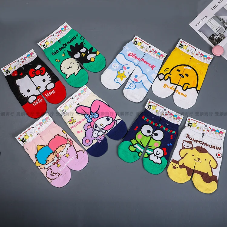 New Sanrio Women's Socks Korean High Quality Personality Fashion Hello Kitty Cinnamoroll Melody Anime Cartoon Kawaii Short Socks
New Sanrio Women's Socks Korean High Quality Personality Fashion Hello Kitty Cinnamoroll Melody Anime Cartoon Kawaii Short Socks