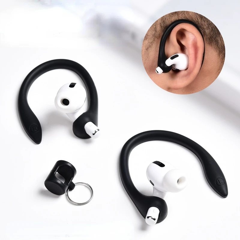 1 Pair Soft Silicone Earhooks Anti-lost Ear Hook Earphone Holder Earbuds Ear Hook For AirPods 1 2 Pro
1 Pair Soft Silicone Earhooks Anti-lost Ear Hook Earphone Holder Earbuds Ear Hook For AirPods 1 2 Pro