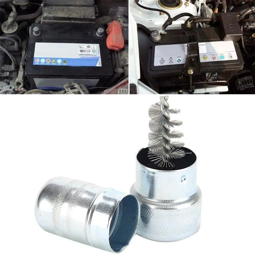 Car Wire Brush Post Terminal Cable Cleaner Dirt Corrosion Brushes Automobile Battery Terminal Cleaning Tool Car Accessories
Car Wire Brush Post Terminal Cable Cleaner Dirt Corrosion Brushes Automobile Battery Terminal Cleaning Tool Car Accessories