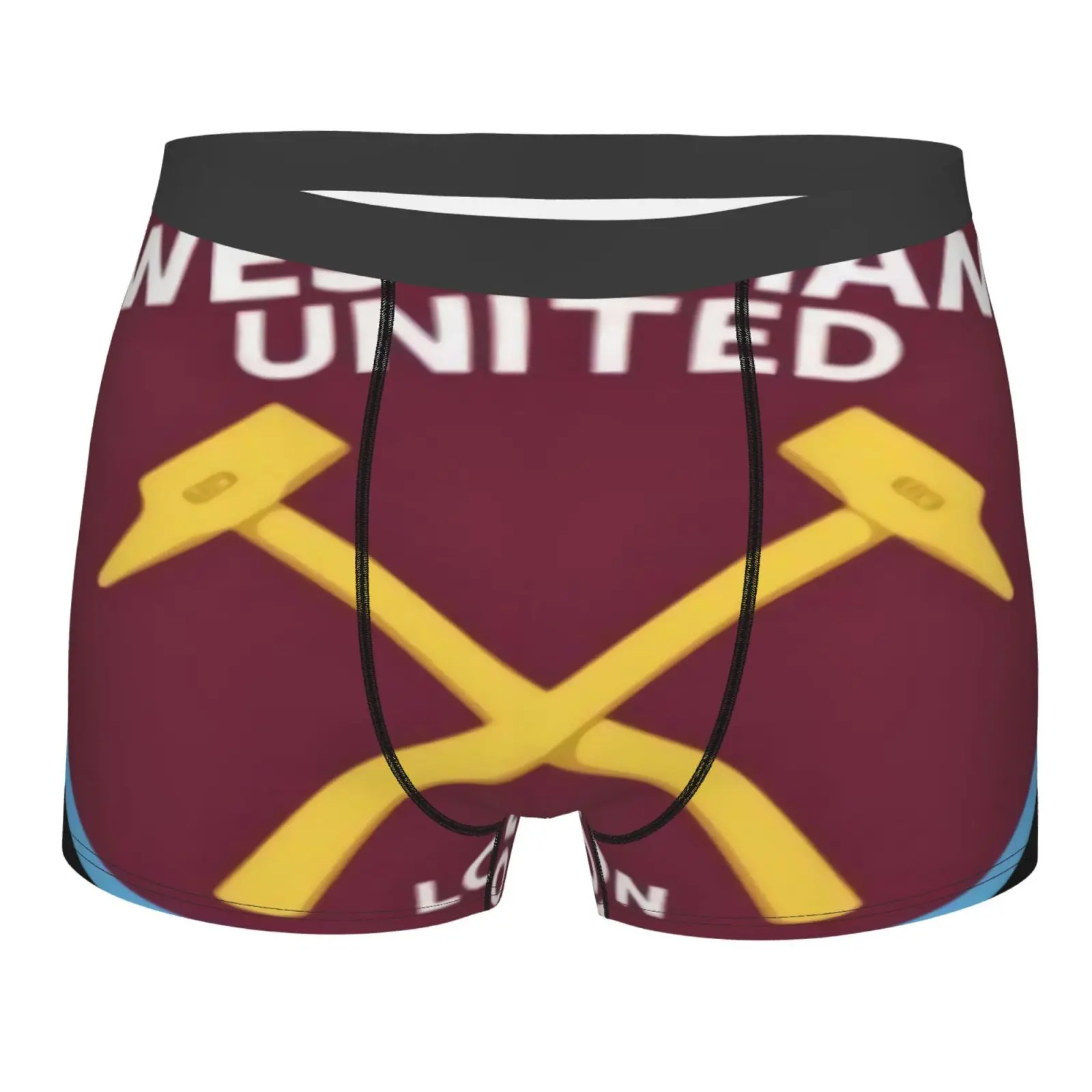 Мужские трусы-боксеры West Ham, темно-серые боксеры с принтом, одноцветные, длинные, из полиэстера, сексуальное нижнее белье для мужчин и женщин,
Мужские трусы-боксеры West Ham, темно-серые боксеры с принтом, одноцветные, длинные, из полиэстера, сексуальное нижнее белье для мужчин и женщин,