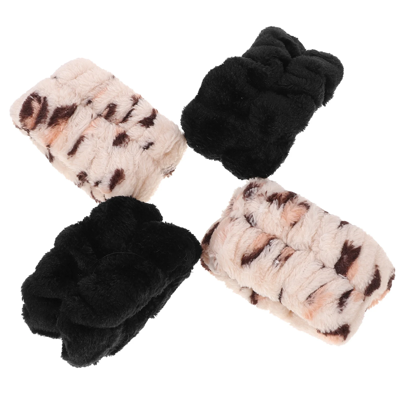 Лента для волос из кораллового флиса, 2 пары
Лента для волос из кораллового флиса, 2 пары