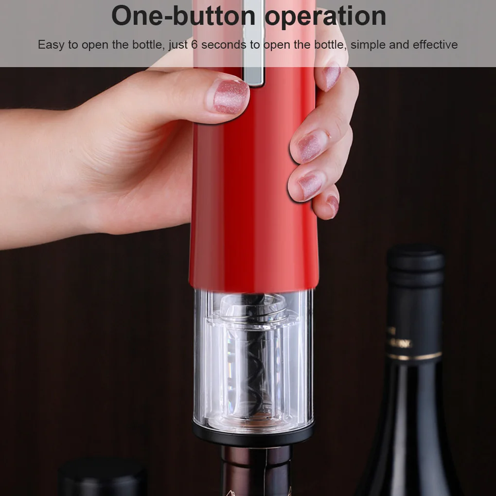 Stainless Electric Champagne Wine Opener Portable Drinks Cork Remover Foil Slicer Bar Tool Dance Party Accessories Black
Stainless Electric Champagne Wine Opener Portable Drinks Cork Remover Foil Slicer Bar Tool Dance Party Accessories Black