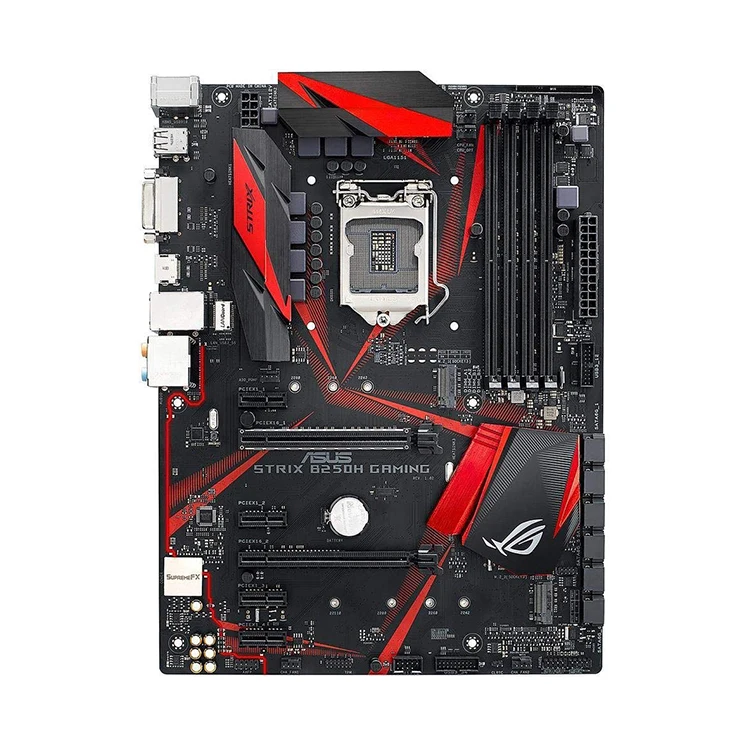 ASUS High Quality STRIX ROG B250H Gaming Motherboard Intel LGA 1151 64GB DDR4 ATX Gaming Motherboard
ASUS High Quality STRIX ROG B250H Gaming Motherboard Intel LGA 1151 64GB DDR4 ATX Gaming Motherboard