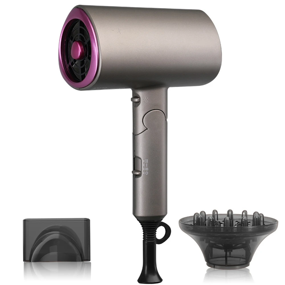 

Professional Hair Dryer Folding Portable Household 1800W High Power Hair Blower 3 Variable Speed Blow Dryer