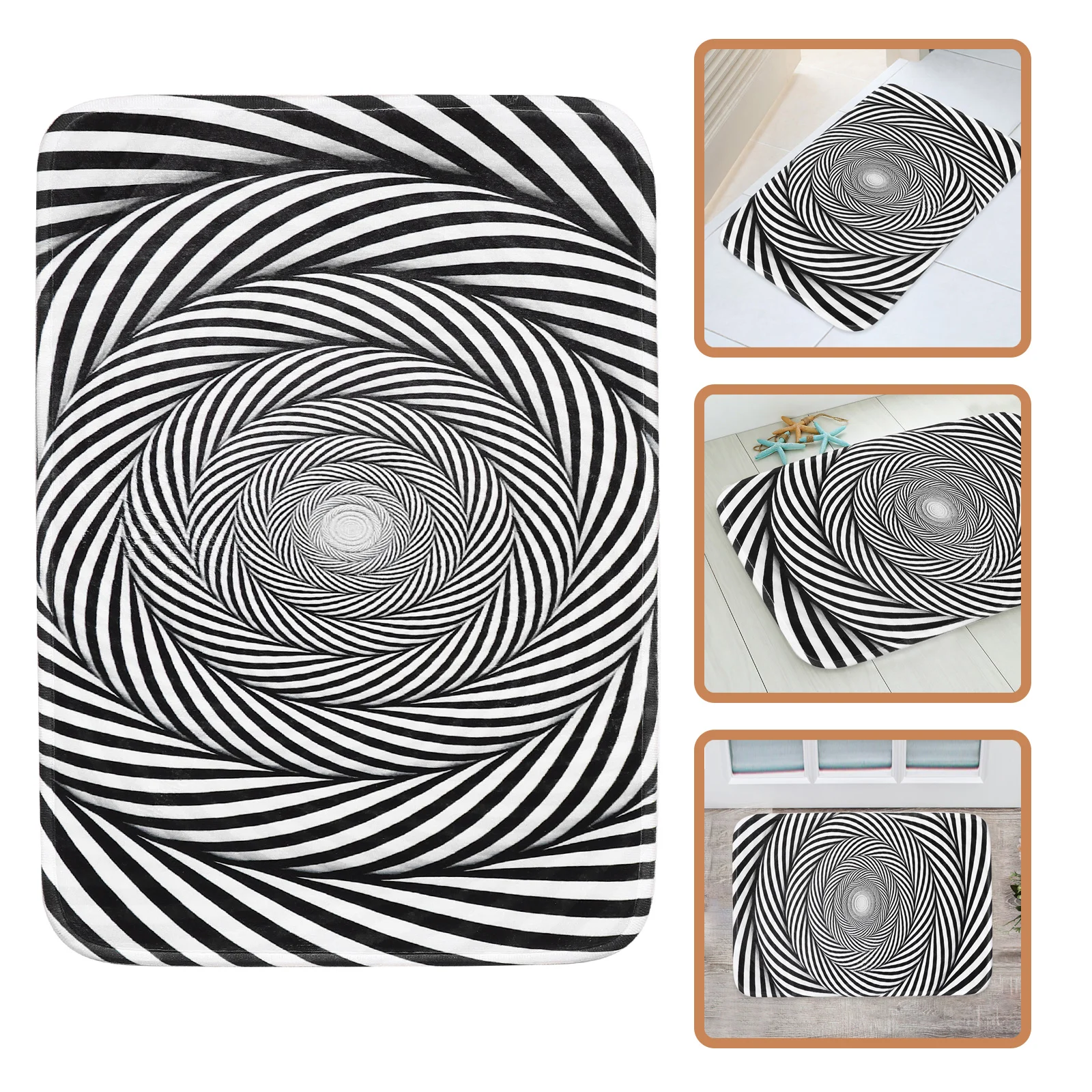 Door Mats Wear-resistant Foot Non-skid Ground Home Visual Illusion Rug Polyester Welcome Decor
Door Mats Wear-resistant Foot Non-skid Ground Home Visual Illusion Rug Polyester Welcome Decor