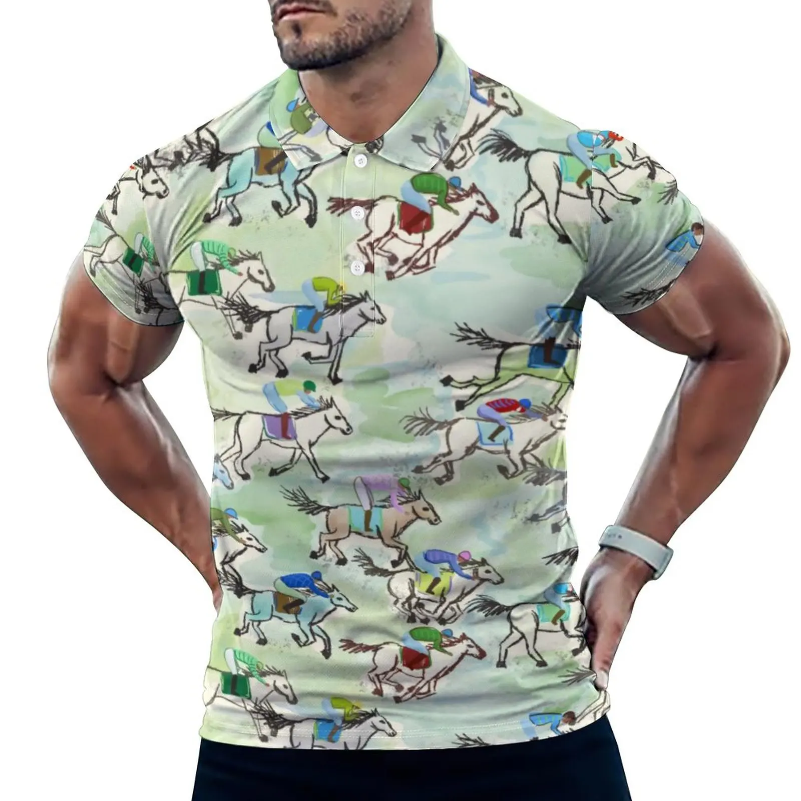 Футболка-поло мужская для бега, повседневная трендовая рубашка с воротником, дизайнерская одежда, большие размеры
Футболка-поло мужская для бега, повседневная трендовая рубашка с воротником, дизайнерская одежда, большие размеры