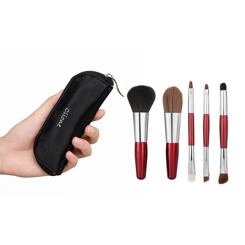Cosmetic Brushes Kit Natural Hair 5 Pcs Travel Size Makeup Brush Set Factory Direct Supply
Cosmetic Brushes Kit Natural Hair 5 Pcs Travel Size Makeup Brush Set Factory Direct Supply