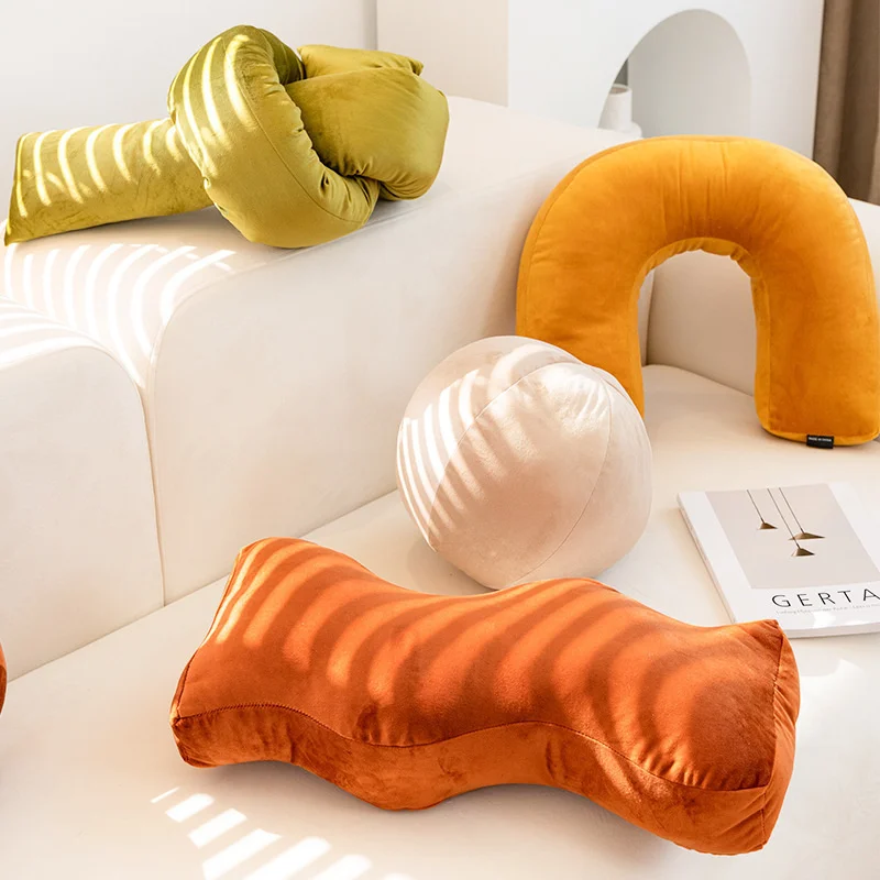 Small Wave Sofa Cushion Headboard Nordic Decorative Pillows For Sofa U-shaped Pillow Chair Pad Furry New Year 2022 Home Decor
Small Wave Sofa Cushion Headboard Nordic Decorative Pillows For Sofa U-shaped Pillow Chair Pad Furry New Year 2022 Home Decor