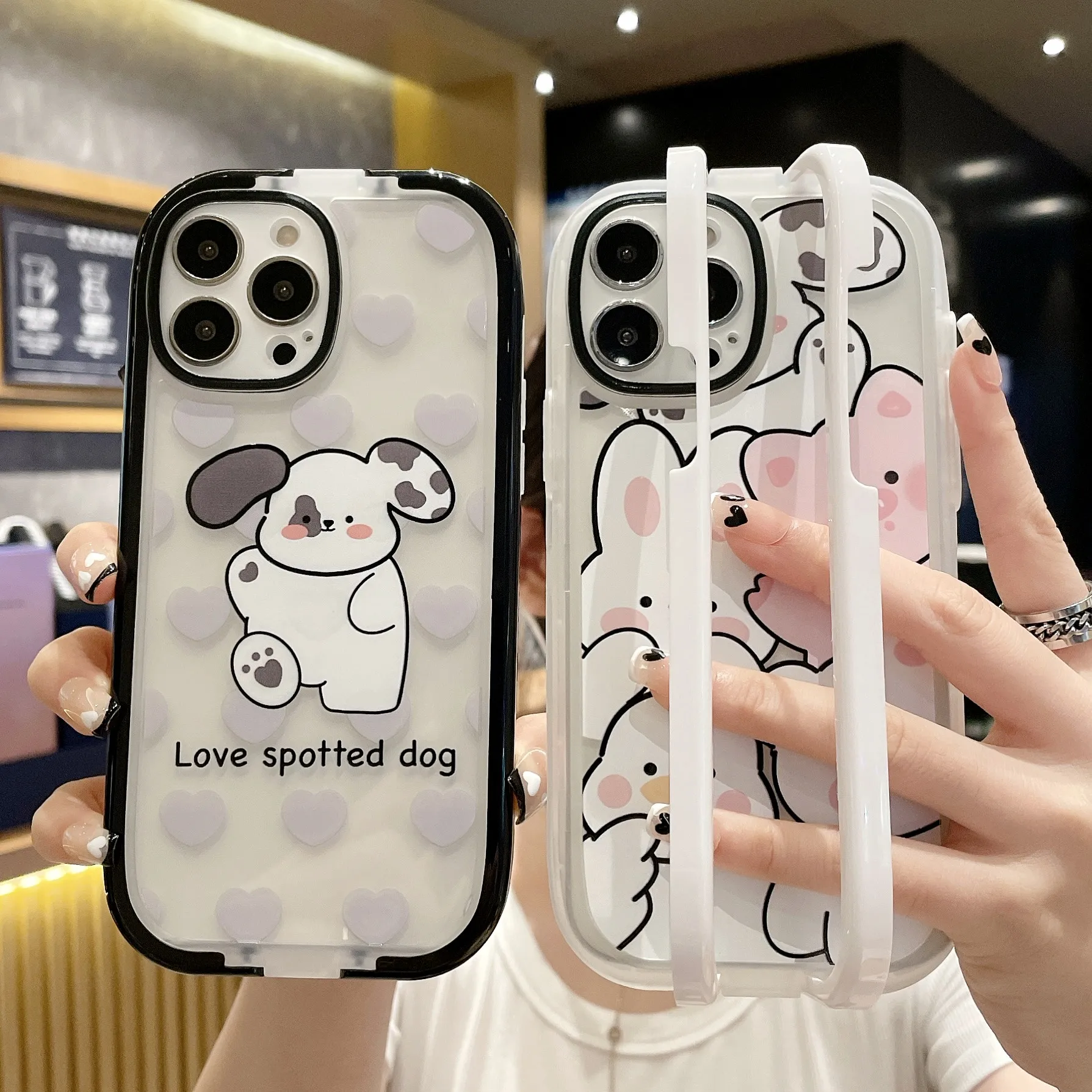 Invisible Stand Holder Phone Case For iphone 11 12 13 Pro Max X XR XS Max 7 8 Plus Clear Shockproof Holder Silicone Dog Cover
Invisible Stand Holder Phone Case For iphone 11 12 13 Pro Max X XR XS Max 7 8 Plus Clear Shockproof Holder Silicone Dog Cover