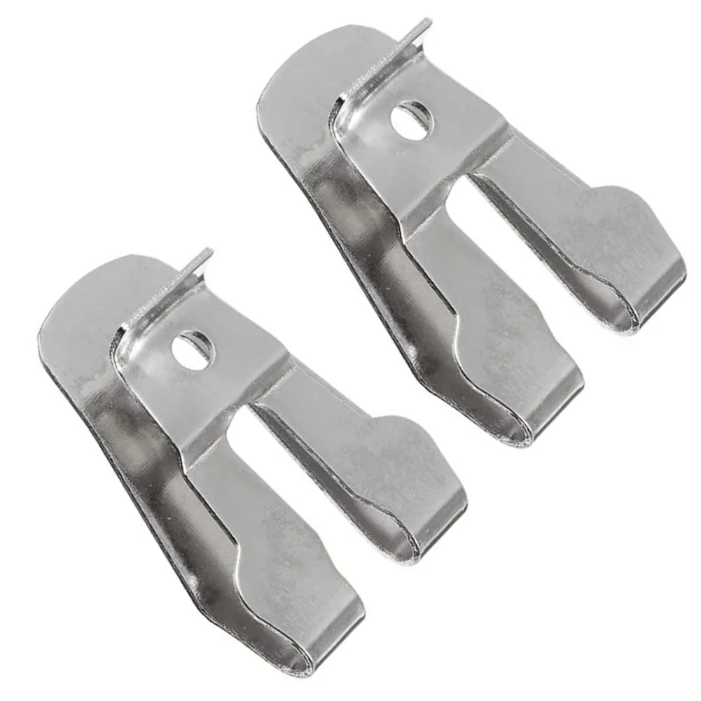 Sturdy steel construction 2pcs 633586002 636181001 Belt Hook Clip with screw designed for 18 volt power tools P320
Sturdy steel construction 2pcs 633586002 636181001 Belt Hook Clip with screw designed for 18 volt power tools P320