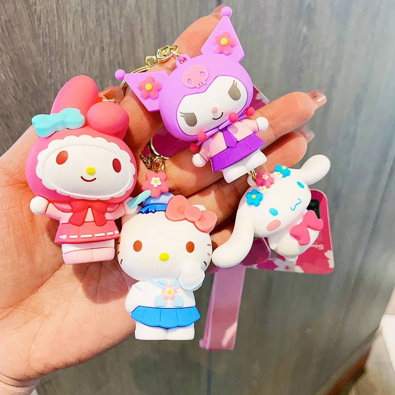 Sanrio key chain HelloKitty mymelody Kuromi Cinnamoroll cute children's toys Kawaii birthday gift anime character peripherals
Sanrio key chain HelloKitty mymelody Kuromi Cinnamoroll cute children's toys Kawaii birthday gift anime character peripherals
