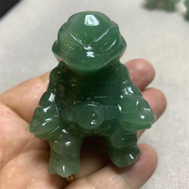 Natural Green Aventurine Cartoon Tortoise Carved Crystal Reiki Healing Stone Lucky Crafts Home Room Desk Decoration Statue Gift
Natural Green Aventurine Cartoon Tortoise Carved Crystal Reiki Healing Stone Lucky Crafts Home Room Desk Decoration Statue Gift