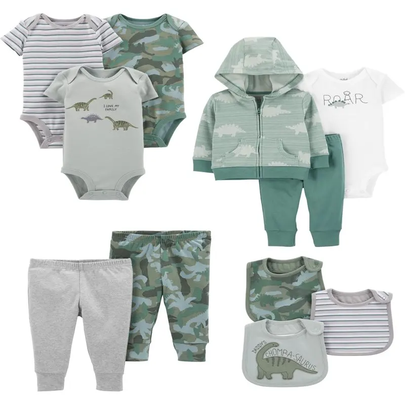 Carter's Child of Mine Baby Boy Bodysuits, Pants, Bibs, & Cardigan Set, 11-piece, Preemie-24M
Carter's Child of Mine Baby Boy Bodysuits, Pants, Bibs, & Cardigan Set, 11-piece, Preemie-24M
