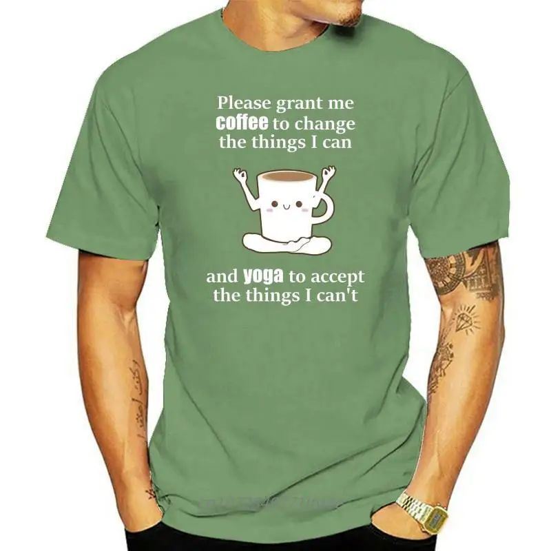 Printed Men T Shirt Cotton tshirts O-Neck Short-Sleeve Cute Coffe Cup doing Yoga Women T-Shirt
Printed Men T Shirt Cotton tshirts O-Neck Short-Sleeve Cute Coffe Cup doing Yoga Women T-Shirt