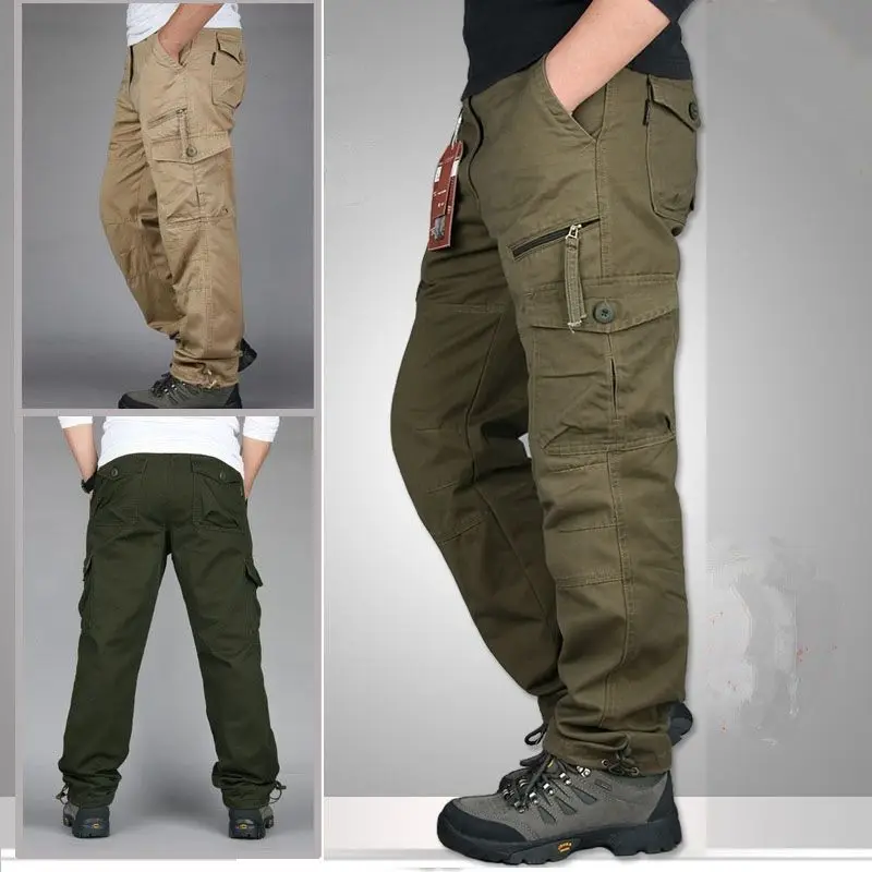 Spring new outdoor overalls men's cotton straight loose mountaineering casual pants multi-pocket military pants assault trousers
Spring new outdoor overalls men's cotton straight loose mountaineering casual pants multi-pocket military pants assault trousers