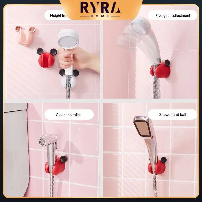 Bathroom Cartoon Shower Bracket Holder Fixed Base Universal Adjustment Hole Free Shower Wall Mounted Bathroom Accessorie
Bathroom Cartoon Shower Bracket Holder Fixed Base Universal Adjustment Hole Free Shower Wall Mounted Bathroom Accessorie