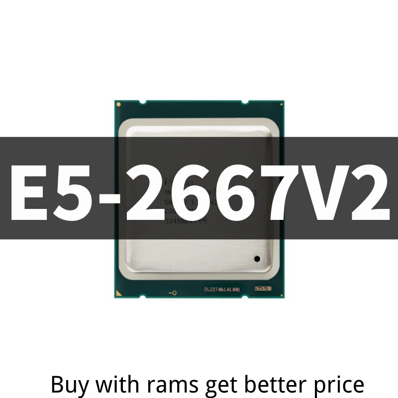 E5-2667V2 Original Intel Xeon E5-2667 V2 3.30GHz 8-Core 25MB E5 2667 V2 LGA2011 130W
E5-2667V2 Original Intel Xeon E5-2667 V2 3.30GHz 8-Core 25MB E5 2667 V2 LGA2011 130W