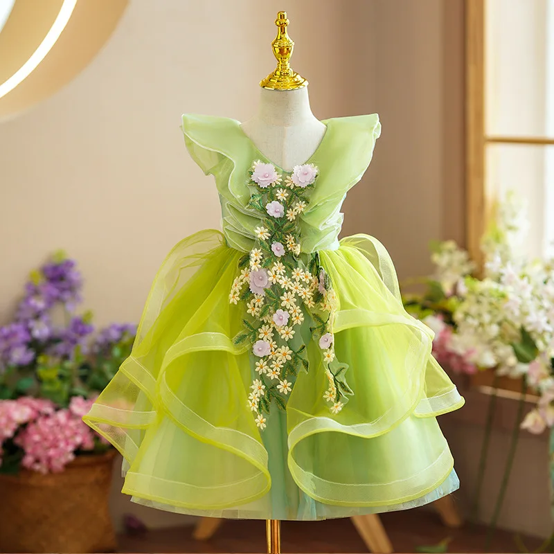 Children's summer dress for Girls Dress sweet flowers Princess tutu Dress Wedding Gown Kids Dresses Girls Birthday Party Dress
Children's summer dress for Girls Dress sweet flowers Princess tutu Dress Wedding Gown Kids Dresses Girls Birthday Party Dress