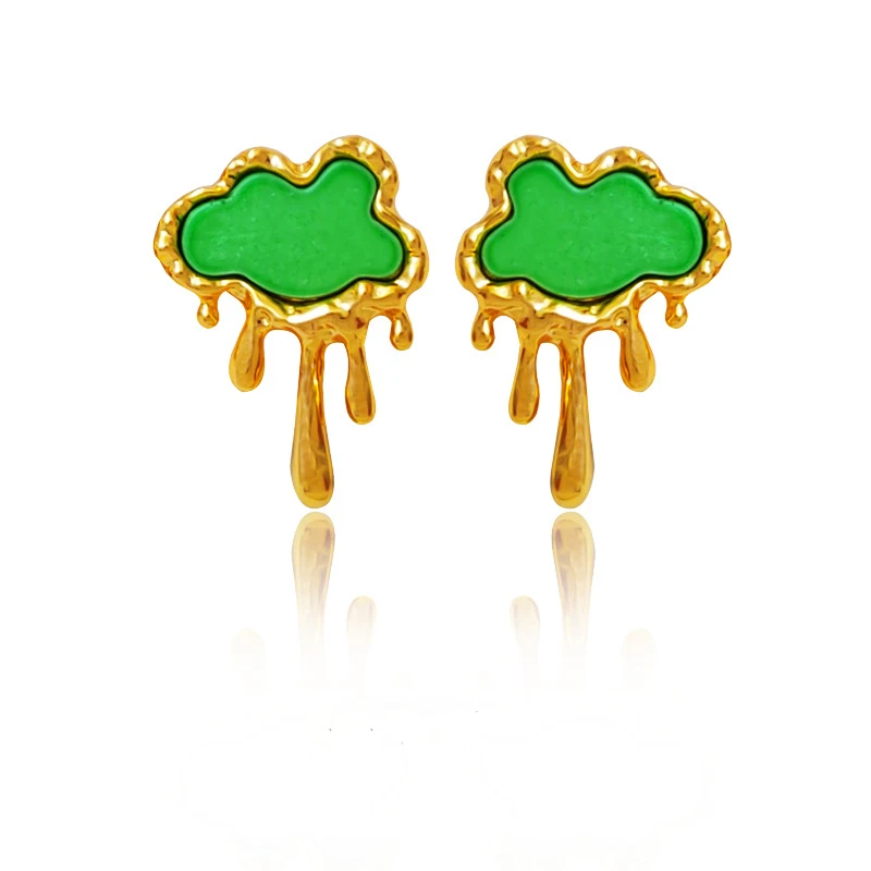 Unique Design Exaggerated Clouds Rain Acrylic Earring Irregular Lava Metal Stud earrings Women Jewelry Gifts
Unique Design Exaggerated Clouds Rain Acrylic Earring Irregular Lava Metal Stud earrings Women Jewelry Gifts