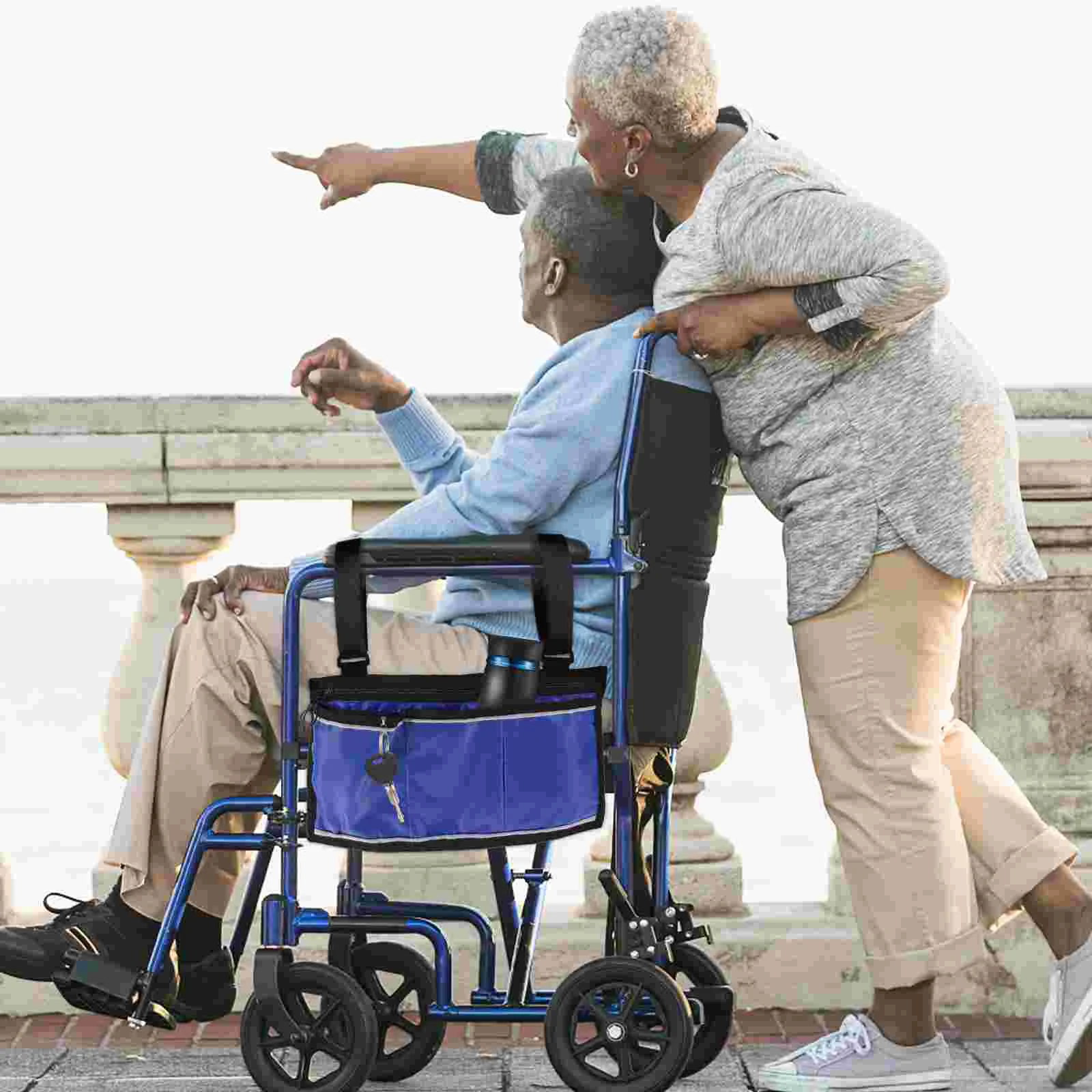Wheelchair Pouch Side Storage Chair Hanging Wheel Organizer Scooter Accessories Tote Walker Armrest Travel Carry Pounch Stroller
Wheelchair Pouch Side Storage Chair Hanging Wheel Organizer Scooter Accessories Tote Walker Armrest Travel Carry Pounch Stroller